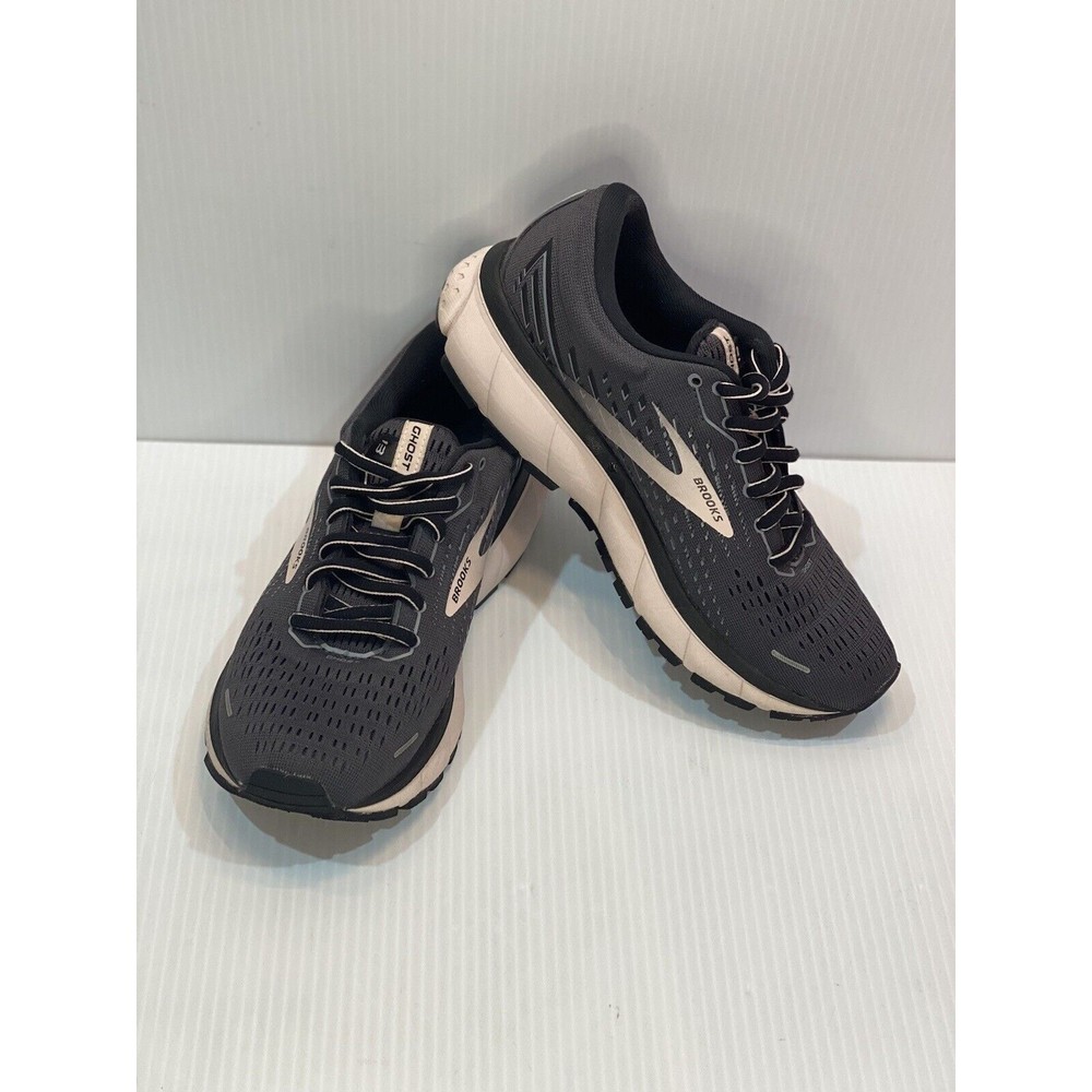 Brooks Ghost 13 Women's Size 6 Medium B - Black/Pearl/Hushed Violet
